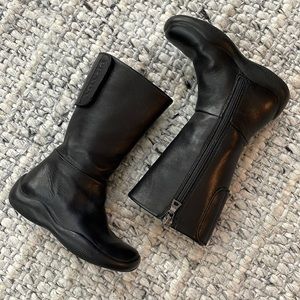 PRADA Black Leather Boots